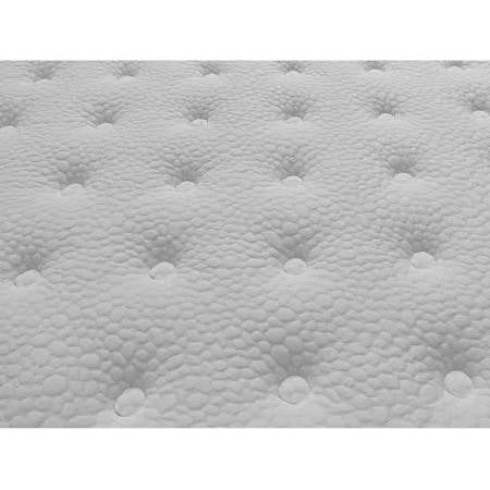 Close-up of the Balmoral Mattress shows its textured, quilted surface made with quality fabrics, featuring evenly spaced dimples and a soft, cushioned look.