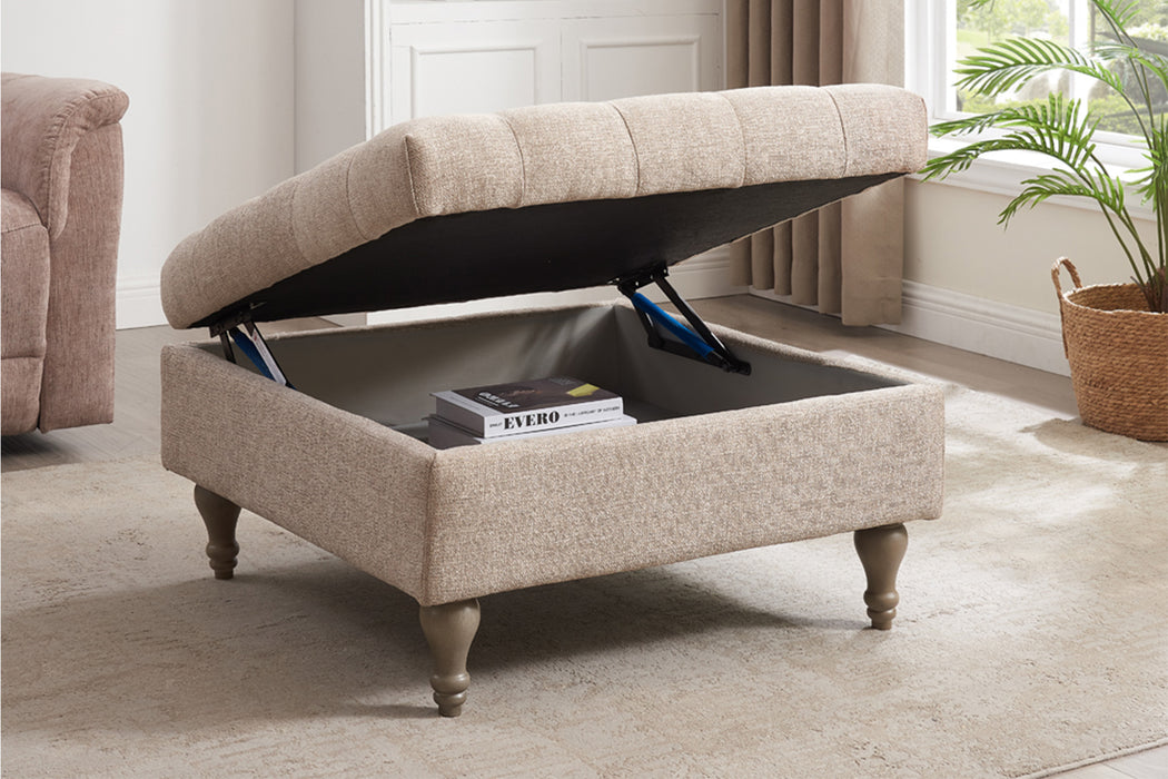 Abbott Storage Footstool