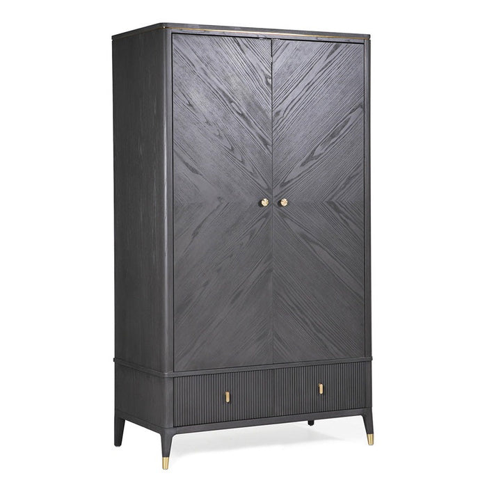 Diletta 2 Door 2 Drawer Wardrobe