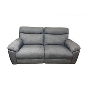 The Vera Recliner Sofa is a modern neutral loveseat featuring plush cushions, wide padded armrests, and a slightly reclined backrest—ideal comfortable living room furniture shown against a plain white background.